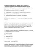 National University NUR 500 Module 3 &lpar;pdf&rpar; &vert; 2026&sol;2027 &vert; Theoretical Foundations of Advanced Nursing Q&A  &vert; Nursing