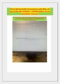 PN ATI Mental Health Proctored Exam with NGN &vert; 60 &NewLine;QUESTIONS AND ANSWERS &vert; COMPREHENSIVE ACTUAL &NewLine;ASSESSMENT 2026&sol;2027 &NewLine;