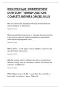 BCIS 2610 EXAM 1 COMPREHENSIVE&NewLine;EXAM SCRIPT VERIFIED QUESTIONS&NewLine;COMPLETE ANSWERS GRADED APLUS