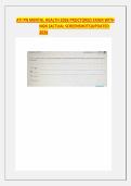 ATI PN MENTAL HEALTH 2026 PROCTORED EXAM WITH &NewLine;NGN &lpar;ACTUAL SCREENSHOTS&rpar;UPDATED &NewLine;2026