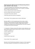 National University NUR 510 Advanced Pathophysiology Module 2 &lpar;pdf&rpar; &vert; 2026&sol;2027 &vert; Q&A &vert; Nursing