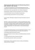 National University NUR 510 Advanced Pathophysiology Module 3 &lpar;pdf&rpar; &vert; 2026&sol;2027 &vert; Q&A &vert; Nursing