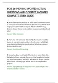 BCIS 2610 EXAM 2 UPDATED ACTUAL&NewLine;QUESTIONS AND CORRECT ANSWERS&NewLine;COMPLETE STUDY GUIDE