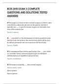 BCIS 2610 EXAM 3 COMPLETE&NewLine;QUESTIONS AND SOLUTIONS TESTED&NewLine;ANSWERS