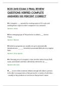 BCIS 2610 EXAM 3 FINAL REVIEW&NewLine;QUESTIONS VERIFIED COMPLETE&NewLine;ANSWERS 100 PERCENT CORRECT