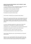 National University NUR 300 Module 2 &lpar;pdf&rpar; &vert; 2026&sol;2027 &vert; Health Assessment Q&A &vert; Nursing