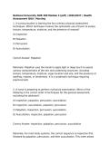 National University NUR 300 Module 3 &lpar;pdf&rpar; &vert; 2026&sol;2027 &vert; Health Assessment Q&A &vert; Nursing