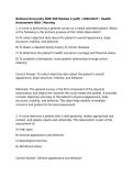 National University NUR 300 Module 4 &lpar;pdf&rpar; &vert; 2026&sol;2027 &vert; Health Assessment Q&A &vert; Nursing