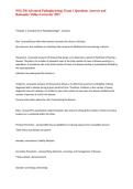 NSG 530 Advanced Pathophysiology Exam 1 Questions&comma; Answers and Rationales Wilkes University 2027&NewLine;