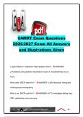 CAMRT EXAM COMPLETE PACKAGE DEAL