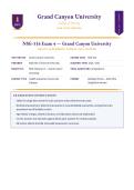 NSG 316 &sol; NSG316 Exam 4 &lpar;LATEST EDITION&rpar; Health Assessment &vert; Complete Questions & Verified Answers &vert; 100&percnt; Correct &vert; Grade A &ndash; GCU