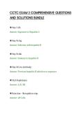 CCTC EXAM 2 COMPREHENSIVE QUESTIONS&NewLine;AND SOLUTIONS BUNDLE