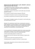 National University NUR 304 Module 1 &lpar;pdf&rpar; &vert; 2026&sol;2027 &vert; Advanced Health Assessment Q&A &vert; Nursing