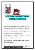 CPO EXAM COMPLETE PACKAGE DEAL