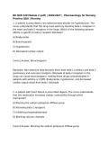 NU NUR 320 Module 2 &lpar;pdf&rpar; &vert; 2026&sol;2027 &vert; Pharmacology for Nursing Practice Q&A &vert; Nursing