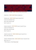 CALIFORNIA OPTOMETRY LAW EXAM&NewLine;LATEST 2026&sol;2027 ACTUAL EXAM&NewLine;QUESTIONS WITH CORRECT ANSWERS&NewLine;100&percnt; VERIFIED GRADED A&plus;