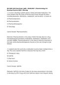 NU NUR 320 Module 1-4 & Final Exam Package Bundle &lpar;pdf&rpar; &vert; 2026&sol;2027 &vert; Pharmacology for Nursing Practice Q&A &vert; Nursing