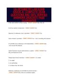 CA OPTOMETRY LAW EXAM&NewLine;GRADE A&plus; COMPLETE EXAM&NewLine;QUESTIONS AND 100&percnt; VERIFIED&NewLine;ANSWERS &lpar;2026&sol;2027&rpar; PASS&NewLine;GUARANTEE