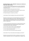 NU NUR 330 Module 2 &lpar;pdf&rpar; &vert; 2026&sol;2027 &vert; Nursing Care of Adults and Older Adults I Q&A &vert; Nursing