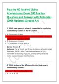 RN ATI Capstone Proctored Comprehensive Assessment 2026 B&colon; Complete Q&A Review &lpar;Questions 1-300 with Answers&rpar; Graded A&plus;