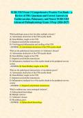 NURS 5315 Exam 3 Comprehensive Practice Test Bank &ndash; a Review of 550&plus; Questions and Correct Answers on Cardiovascular&comma; Pulmonary&comma; and Neuro&sol; NURS 5315 Advanced Pathophysiology Exam 3 Prep &lpar;2026-2027&rpar;