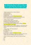 Practice Test for Data Protection Associate Cohesity Certification Exam Latest 2026-2027&sol; Cohesity Data Protection Associate Newest Practice Exam &lpar;New&excl;&rpar;