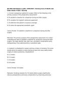 NU NUR 340 Module 2 &lpar;pdf&rpar; &vert; 2026&sol;2027 &vert; Nursing Care of Adults and Older Adults II Q&A &vert; Nursing