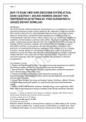 &lbrack;NUR 170 EXAM 3 MED SURG ENDOCRINE SYSTEM&rsqb; ACTUAL &NewLine;EXAM &lbrack; QUESTION 1- 200&rsqb; AND ANSWERS 2026&sol;2027 100&percnt; &NewLine;VERIFIED&vert;DETAILED RATIONALES &ndash;PASS GUARANTEED A&plus; &NewLine;GRADED &vert;INSTANT DOWNLOAD 