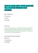 CMY3702 EXAM SCRIPT TESTED QUESTIONS&NewLine;FULL SOLUTION PREMIUM STUDY&NewLine;MATERIAL