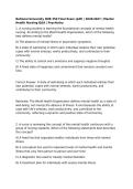 National University NUR 350 Module 1-4 &  Final Exam Package Bundle &lpar;pdf&rpar; &vert; 2026&sol;2027 &vert; Mental Health Nursing Q&A &vert; Nursing