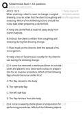 ATI Fundamentals Exam 1 Questions & Answers &vert; Nursing Fundamentals Study Guide 2026&sol;2027