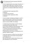 ATI Fundamentals Practice Questions & Answers &vert; Nursing Fundamentals Study Guide 2026&sol;2027