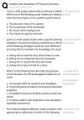 NYSTCE Students with Disabilities CST Practice Questions &vert; Special Education Exam Prep