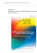 Pharmacology&colon; A Patient-Centered Nursing Process Approach 12th Edition by McCuistion &vert; Test Bank & Study Guide