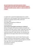 MLS ASCP EXAM RECALL QUESTIONS 2026&sol;2027 UPDATE &vert; COMPREHENSIVE QUESTIONS AND VERIFIED ANSWERS &lpar;COMPLETE SOLUTIONS&rpar; ASSURED SUCCESS &vert; GRADE A&plus;&excl;&excl; &lpar;100&percnt; ACCURATE&rpar; GET IT RIGHT&excl;&excl;