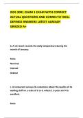 ISDS 3001 EXAM 1 EXAM WITH CORRECT &NewLine;ACTUAL QUESTIONS AND CORRECTLY WELL &NewLine;DEFINED ANSWERS LATEST ALREADY &NewLine;GRADED A&plus; 