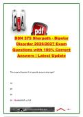 BSN 375 Sherpath Bipolar Disorder 2026&sol;2027 &ndash; 13 Exam Questions & Answers &vert; Mania&comma; Lithium&comma; Mood Stabilizers&comma; ECT