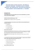 HESI MED-SURG III EXAM 2026&sol;2027 &vert; RN MEDICAL-SURGICAL NURSING &ndash; ELSEVIER EVOLVE &vert; EXPERT VERIFIED &vert; 200 VERIFIED Q&A &vert; DETAILED RATIONALES &vert; NGN-ALIGNED &vert; PASS GUARANTEED - A&plus; GRADED