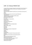 LMR Dr&period; G Review PMHNP &vert; PMHNP-BC Study Guide & ANCC Exam Prep 2026&sol;2027