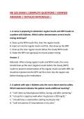 NR 325 EXAM 1 COMPLETE QUESTIONS &vert; VERIFIED ANSWERS &vert; DETAILED RATIONALES &vert; 