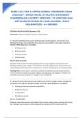 NURS 5433 ENT & UPPER AIRWAY DISORDERS EXAM 2026&sol;2027 &vert; SINUS NASAL OTOLOGIC DISORDERS &ndash; CHAMBERLAIN &vert; EXPERT VERIFIED &vert; 75 VERIFIED Q&A &vert; DETAILED RATIONALES &vert; NGN-ALIGNED &vert; PASS GUARANTEED - A&plus; GRADED