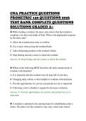 CNA PRACTICE QUESTIONS&NewLine;PROMETRIC 150 QUESTIONS 2026&NewLine;TEST BANK COMPLETE QUESTIONS&NewLine;SOLUTIONS GRADED A&plus;