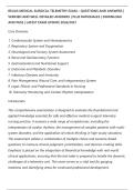 RELIAS MEDICAL SURGICAL TELEMETRY EXAM &ndash; QUESTIONS AND ANSWERS &vert;&NewLine;VERIFIED AND WELL DETAILED ANSWERS &vert; PLUS RATIONALES &vert; DOWNLOAD&NewLine;AND PASS &vert; LATEST EXAM UPDATE 2026&sol;2027