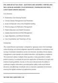   EPIC AMB 400 ACTUAL EXAM &vert; QUESTIONS AND ANSWERS &vert;  VERIFIED AND WELL DETAILED ANSWERS &vert; DOWNLOAD AND PASS  &vert; LATEST UPDATE 2026&sol;2027 