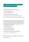 CNIM STUDY GUIDE FULL QUESTIONS&NewLine;WITH DETAILED ANSWERS