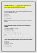 AANP AGPCNP PSI Test 1 & 2 Final Exam verified with correct &NewLine;answers plus rationales 2026&sol;2027 instant pdf