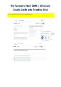 RN Fundamentals 2026 &vert; Ultimate&NewLine;Study Guide and Practice Test