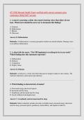 ATI CMS Mental Health Exam verified with correct answers plus &NewLine;rationales 2026&sol;2027 version