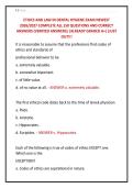 ETHICS AND LAW IN DENTAL HYGIENE EXAM NEWEST &NewLine;2026&sol;2027 COMPLETE ALL 150 QUESTIONS AND CORRECT &NewLine;ANSWERS &lpar;VERIFIED ANSWERS&rpar; &vert;ALREADY GRADED A&plus;&vert;&vert;JUST &NewLine;OUT&excl;&excl;&excl;