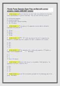 Florida Pump Operator Exam Prep verified with correct &NewLine;answers &sol;instant 2026&sol;2027 version